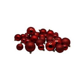 Eglutės žaisliukas Christmas Touch N4/LX30BALL Red, 30 vnt.