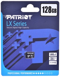 Карта памяти Patriot LX Series UHS-I, 128 GB