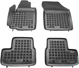 Резиновый автомобильный коврик REZAW-PLAST Opel Agila II B 2008-2014, 4 шт.