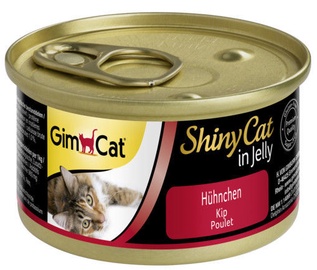 Gimborn ShinyCat Wet Food w/ Chicken In Jelly 70g