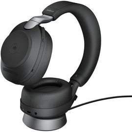 Ausinės Jabra Evolve2 85 Link380c UC Stereo Black w/stand