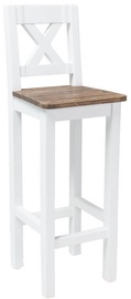 Signal Meble Chair Hoker Poprad H-1 Brown Oak/White