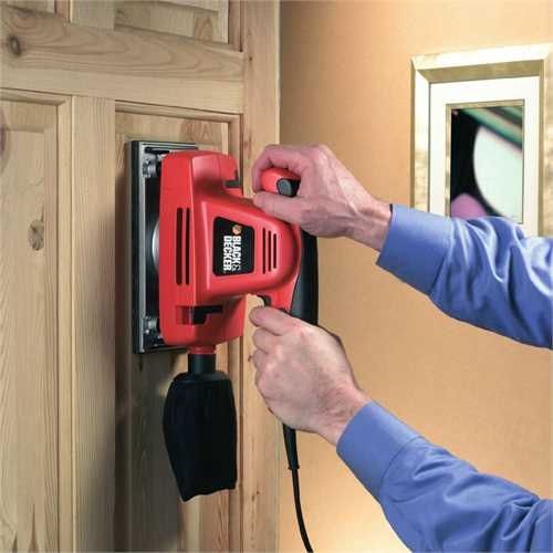 Виброшлифовальная машина Black & Decker KA274EKA-QS, 310 Вт