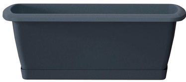 Puķu pods, kaste Prosperplast Respana Flower Pot Anthracite
