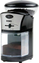 Kafijas dzirnaviņas Domo DO442KM, melna/nerūsējošā tērauda