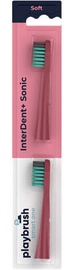 Насадка на зубную щетку Playbrush Smart One Coral, 2 шт.