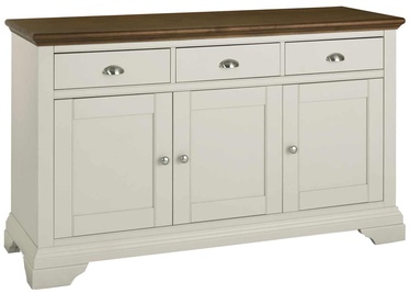 Home4you Chest Of Drawers Hampstead Antique White/Walnut