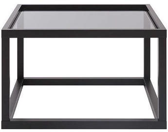 Black Red White Modai Glass 63x63cm Black