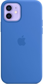 Apple iPhone 12/12 Pro Silicone Case with MagSafe Capri Blue