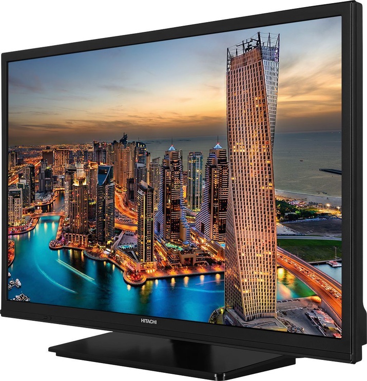 Televizorius Hitachi 24HE1100, juoda, 19 W, 24" (ekspozicinė prekė)