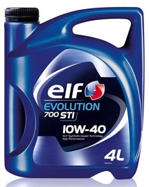 Машинное масло Elf Evolution 700 STI 10W - 40, полусинтетическое, для легкового автомобиля, 4 л