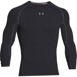 Under Armour Heatgear Compression Longsleeve 1257471-001 Black XXL