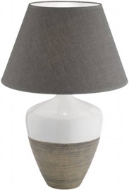 Fischer & Honsel Derby 56179 Table Lamp 40W E27 White/Brown