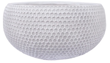 Home4you Flower Pot Cubo-2 D37xH18cm White