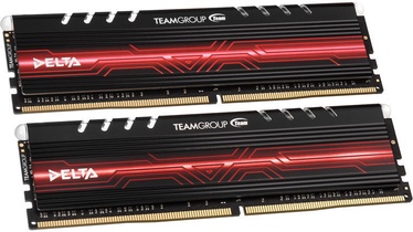 Team Group Delta Red LED 16GB 2400MHz CL15 DDR4 KIT OF 2 TDTRD416G2400HC15ADC01