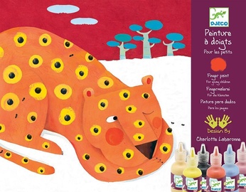 Djeco Finger Tracks Finger Painting Kit