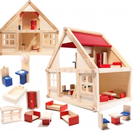 Mājas Wooden Dollhouse