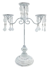 Home4you Eva Candlestick for 3 Candles Antique White