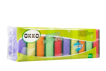 Губка для чистки Okko, многоцветный, 10 шт.