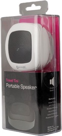 Belaidė kolonėlė G-Cube Travel Tini Portable Speaker, balta