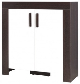 Jurek Meble Cezar Chest Of Drawers Reg10 White/Walnut