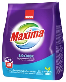 Skalbimo milteliai Sano Maxima Bio Color Concentrated, 1.25 kg