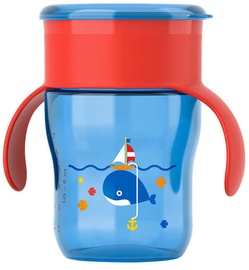 Philips Avent Drinking Cup 360 260ml Blue Red SCF 782/15