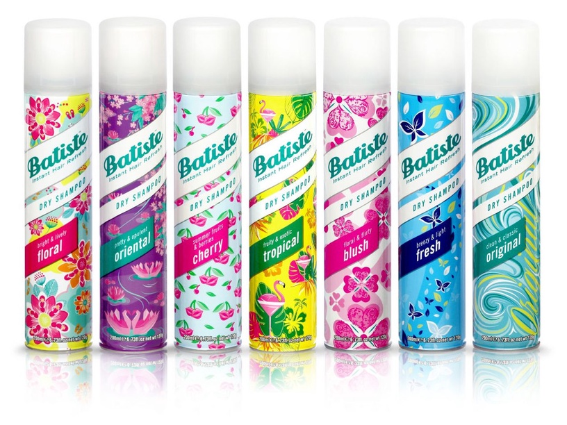 Sausas šampūnas Batiste, 200 ml