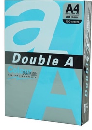 Kontoripaber Double A, A4, 80 g/m², sinine