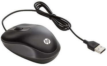 Kompiuterio pelė HP G1K28AA Black, laidinė, lazerinė