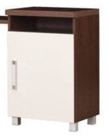 Bodzio Amadis Dressing Table Right Cream/Walnut