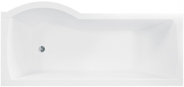 Ванна Besco Inspiro 170 Right, 1700 мм x 700 мм x 550 мм, правосторонняя