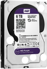Жесткий диск (HDD) Western Digital Purple WD60PURZ, 3.5", 6 TB