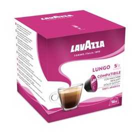 Kavos kapsulės Lavazza, 0.128 kg, 16 vnt.