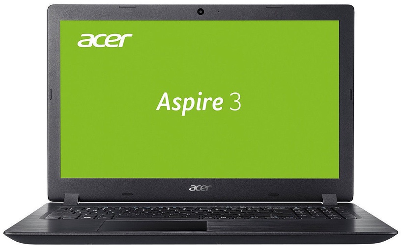 Portatīvais dators Acer Aspire 3 NX.GNPEL.004, Intel® Core™ i5-7200U Processor (3 MB Cache, 2.5 GHz), 4 GB, 128 GB, 15.6 ", Intel HD Graphics 620, melna