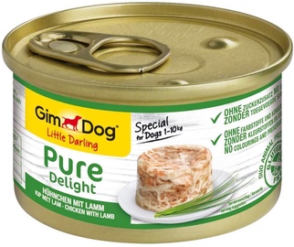 Gimborn Gimdog Food Little Darling Pure Delight w/ Chicken & Lamb In Jelly 85g