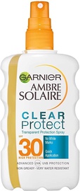 Apsaugininis purškiklis nuo saulės Garnier Clear Protect SPF30, 200 ml