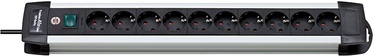 Brennenstuhl Premium Alu-Line Extension Socket 10-Way 3m