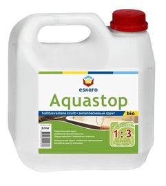 Koncentrāts dziļumgruntis Eskaro Aquastop Bio, 3 l