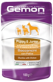 Monge Gemon Puppy Chunkies With Chicken 100g