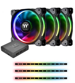 Thermaltake Riing Plus 12 RGB Radiator Fan Lumi + TT Premium Edition Combo Kit