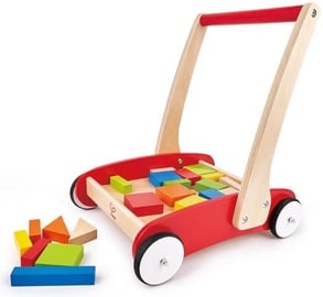Bīdamā rotaļlieta Hape Trolley With Blocks 8259