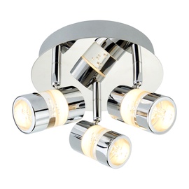 Kryptinis šviestuvas Searchlight Bubbles 4413CC, 3x4.5W Integruota LED