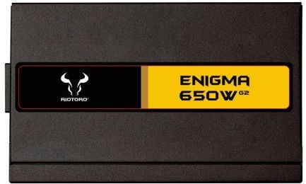 Maitinimo blokas Riotoro Enigma G2 PR-GP0650-FMG2-EU 650 W, 12 cm
