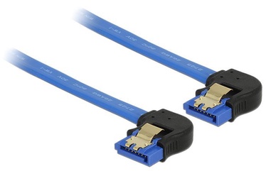 Delock Cable SATA 3 / SATA 3 Blue 0.20m