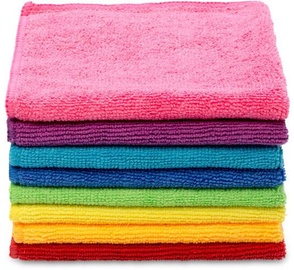 Šluostė, universali Vileda Microfibre Colors 151501, įvairių spalvų, mikropluoštas, 8 vnt.