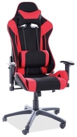 Biroja krēsls Viper, melna/sarkana