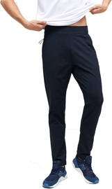 Audimas Functional Tapered Fit Sweatpants Black/Blue 176/XL