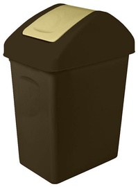 Atkritumu tvertne Branq, brūna, 25 l