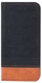 Blun Soft Touch Book Case For Huawei P9 Lite Mini Black